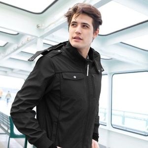 BauBax Men's Bomber Jacket 1.0- Travel Jacket